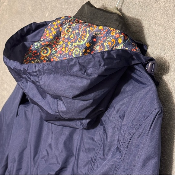 Outback Trading Company Rain Coat Natalia Jacket Womens S Navy Hooded Outdoor - Picture 6 of 16